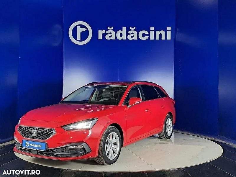 Rosu Utilizat 2021 Seat Leon Break | 12.500 EUR (Preț bun) - Imagine 1/4