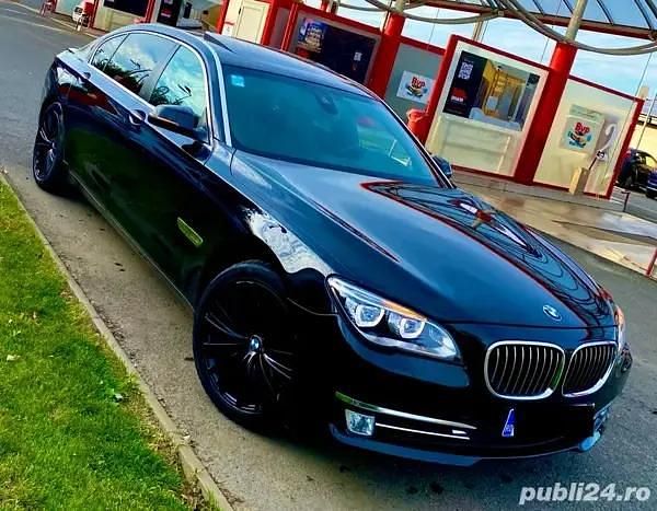 Second-hand BMW 730L 256 CP (188 kW) 2015 Negru Berlinǎ