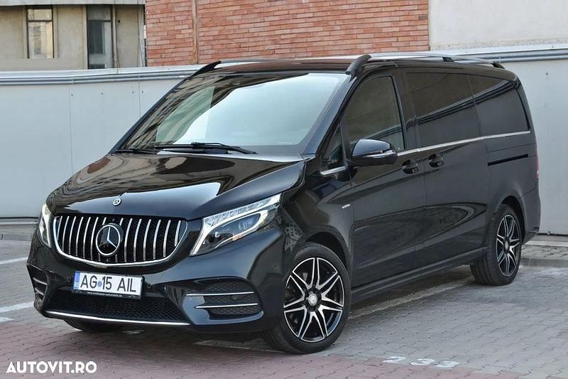 Negru Utilizat 2017 Mercedes V250 Avantgarde Edition Monovolum | 44.500 EUR (Puțin scump) - Imagine 1/4