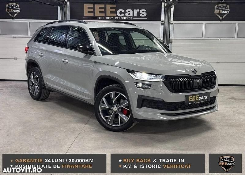 Culoaregri Utilizat 2023 Skoda Kodiaq SportLine SUV | 29.488 EUR (Scump) - Imagine 1/4