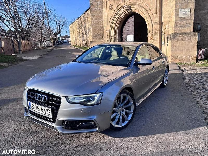 Culoareargint Utilizat 2015 Audi A5 Sportback Premium Hatchback | 14.800 EUR (Preț OK) - Imagine 1/4