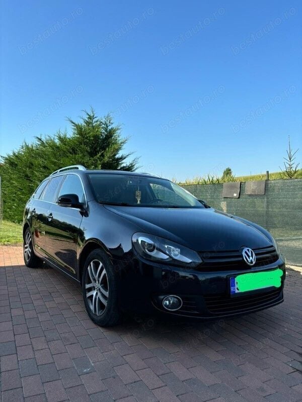 Negru Utilizat 2011 VW Golf VI Break | 4.700 EUR (Preț OK) - Imagine 1/4