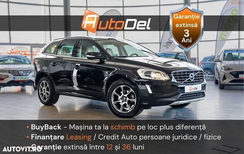 Negru Utilizat 2016 Volvo XC60 Ocean Race SUV | 15.499 EUR (Super Preț) - Imagine 1/4