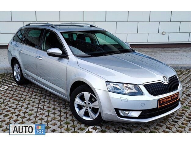 Gri Utilizat 2016 Skoda Octavia Break | 8.200 EUR (Preț bun) - Imagine 1/4