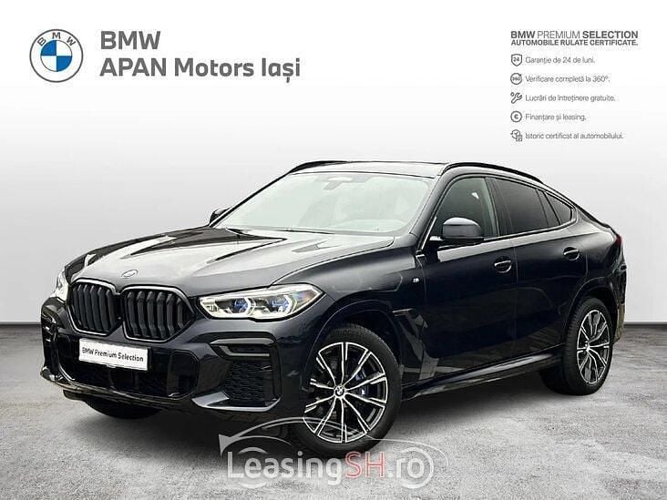 Negru Utilizat 2022 BMW X6 SUV | 78.900 EUR (Scump) - Imagine 1/4