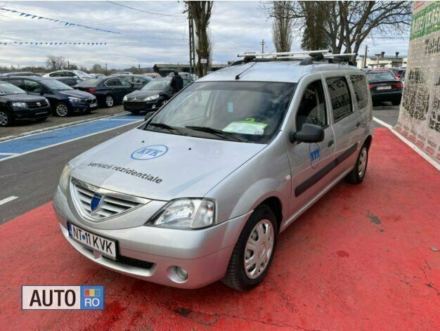 Second-hand Dacia Logan 68 CP (50 kW) 2007 Argintiu Berlinǎ