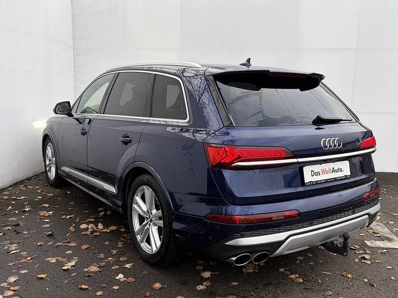 Second-hand Audi SQ7 435 CP (319 kW) 2020 Albastru inchis  metalic SUV