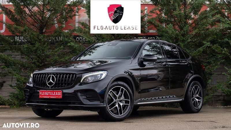 Second-hand Mercedes GLC220 AMG line 170 CP (125 kW) 2018 Culoarenegru Coupe