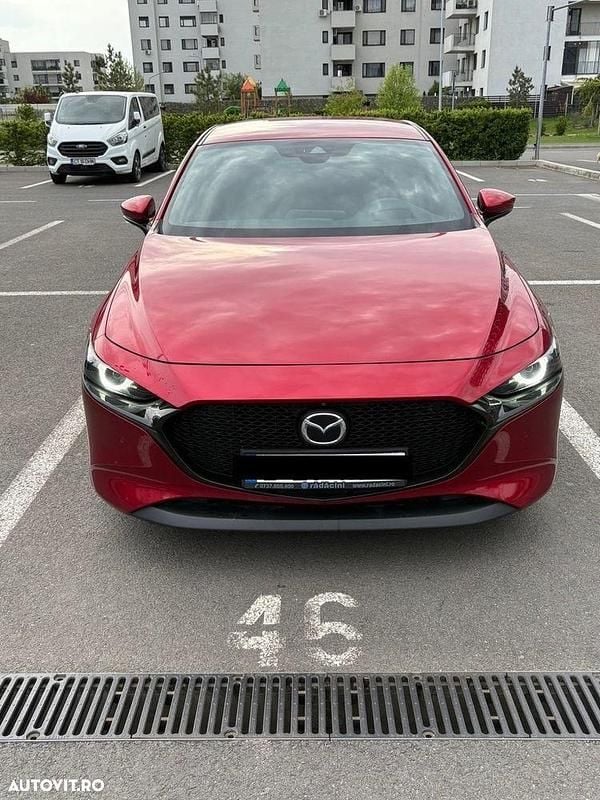 Culoarerosu Utilizat 2019 Mazda 3 Exclusive-Line Hatchback | 19.000 EUR (Preț OK) - Imagine 1/4