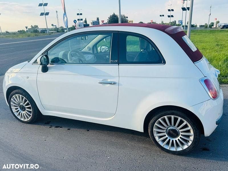 Alb Utilizat 2009 Fiat 500 Cabrio | 4.700 EUR - Imagine 1/4