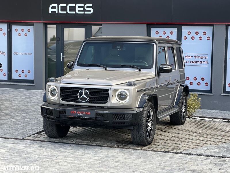 Gri Utilizat 2021 Mercedes G500 SUV | 130.900 EUR (Super Preț) - Imagine 1/4