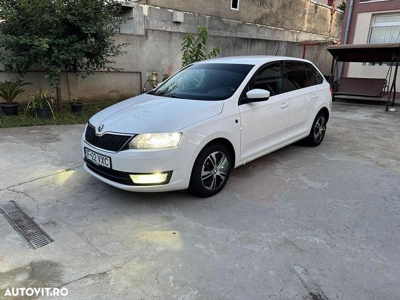 Culoarealb Second-hand 2014 Skoda Rapid Ambition Hatchback | 4.200 EUR (Preț OK) - Imagine 1/4