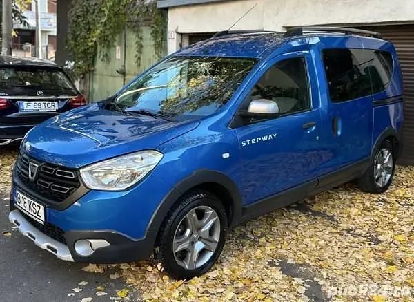 Second-hand Dacia Dokker Stepway 110 CP (80 kW) 2018 Albastru Monovolum