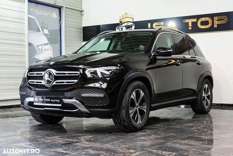 Culoarenegru Utilizat 2021 Mercedes GLE350 SUV | 48.400 EUR (Super Preț) - Imagine 1/4