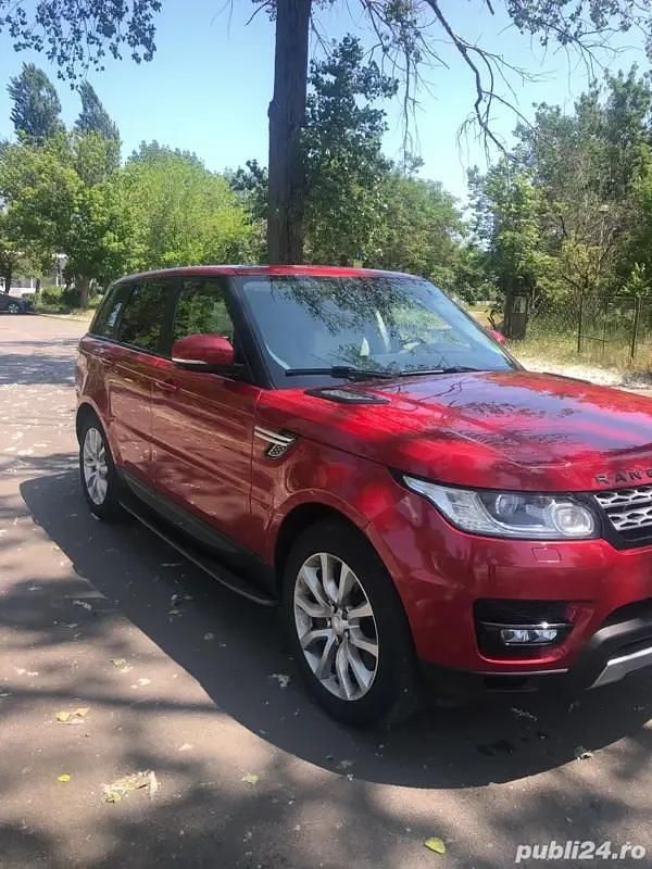 Rosu Utilizat 2018 Land Rover Range Rover Sport SUV | 32.000 EUR (Preț OK) - Imagine 1/4