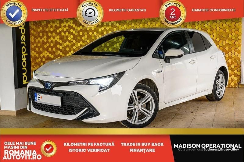 Second-hand Toyota Corolla 122 CP (89 kW) 2019 Culoarealb Hatchback