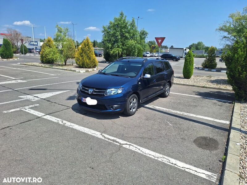 Albastru Utilizat 2016 Dacia Logan Prestige Berlinǎ | 4.800 EUR (Preț bun) - Imagine 1/4