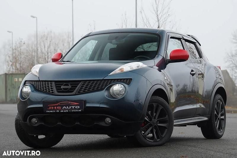 Culoarealbastru Utilizat 2013 Nissan Juke Tekna SUV | 7.999 EUR (Preț OK) - Imagine 1/4