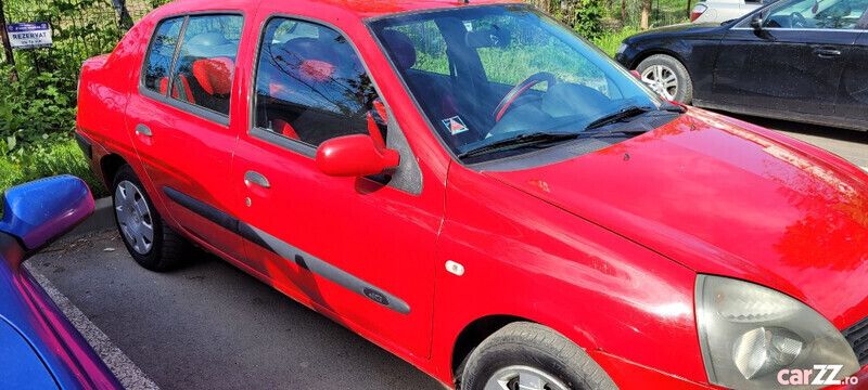Roșu Utilizat 2005 Renault Clio II Berlinǎ | 1.300 EUR (Preț bun) - Imagine 1/3