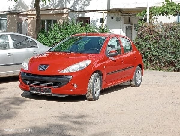 Second-hand Peugeot 206 60 CP (44 kW) 2010 Rosu Hatchback