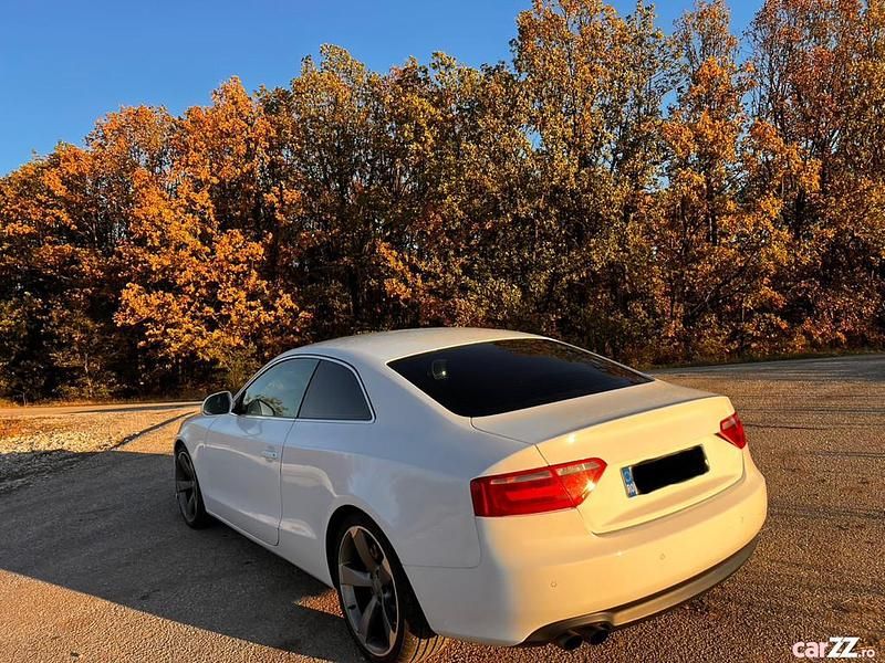 Second-hand Audi A5 S-Line 211 CP (155 kW) 2008 Alb Coupe