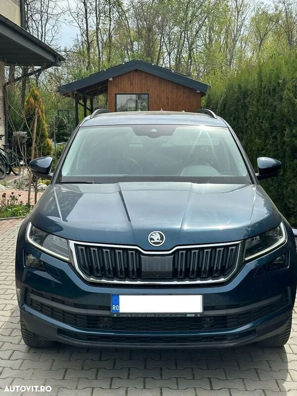 Albastru Utilizat 2020 Skoda Kodiaq Style SUV | 26.500 EUR (Preț OK) - Imagine 1/4