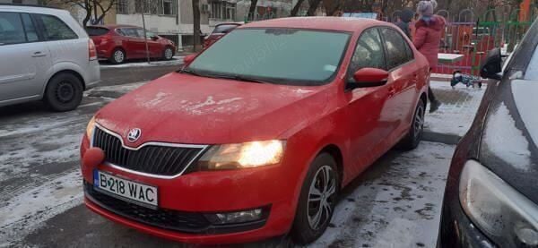 Rosu Utilizat 2018 Skoda Rapid Style Berlinǎ | 11.500 EUR (Puțin scump) - Imagine 1/4
