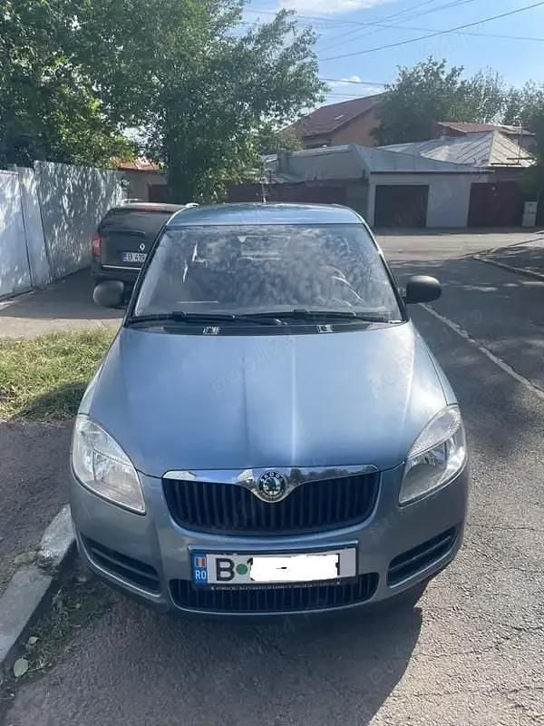 Albastru Utilizat 2008 Skoda Fabia Classic Hatchback | 2.850 EUR (Preț OK) - Imagine 1/4