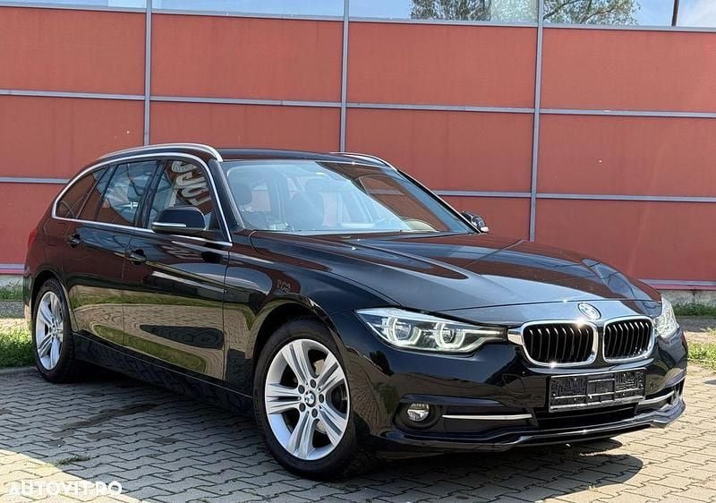Culoarenegru Utilizat 2018 BMW 318 Sport Line Break | 11.950 EUR (Super Preț) - Imagine 1/4