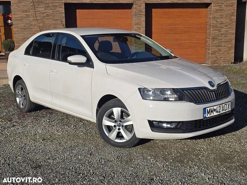 Culoarealb Utilizat 2018 Skoda Rapid Style Berlinǎ | 7.499 EUR (Preț OK) - Imagine 1/4
