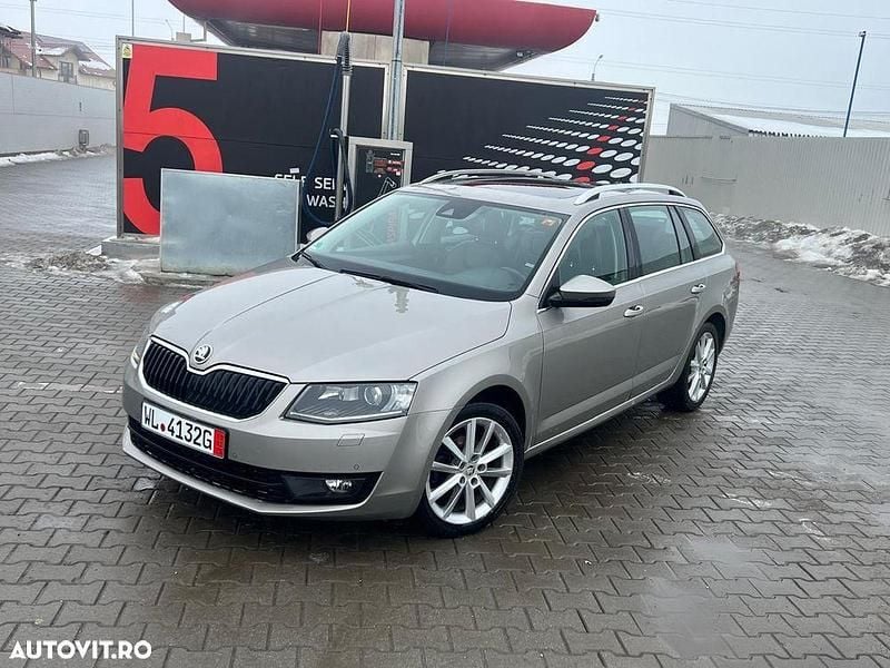 Culoaregalbeuriu Second-hand 2017 Skoda Octavia Premium Edition Break | 8.700 EUR (Super Preț) - Imagine 1/4