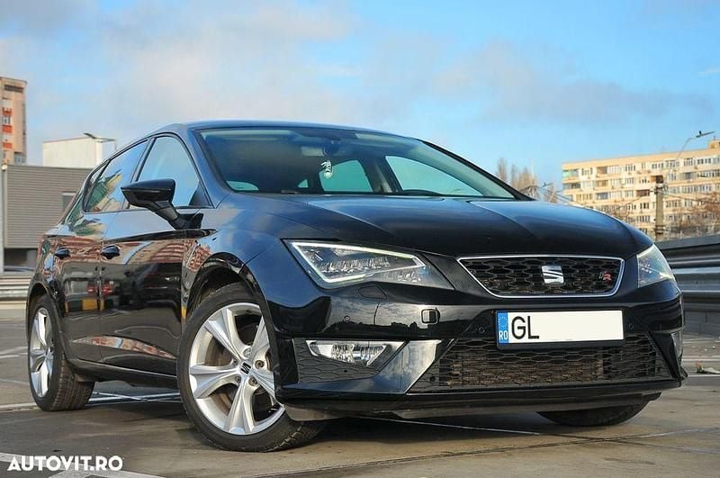 Second-hand Seat Leon FR 184 CP (135 kW) 2016 Culoarenegru Hatchback