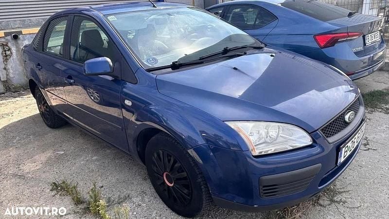 Culoarealbastru Utilizat 2007 Ford Focus Trend Berlinǎ | 1.800 EUR (Preț bun) - Imagine 1/3