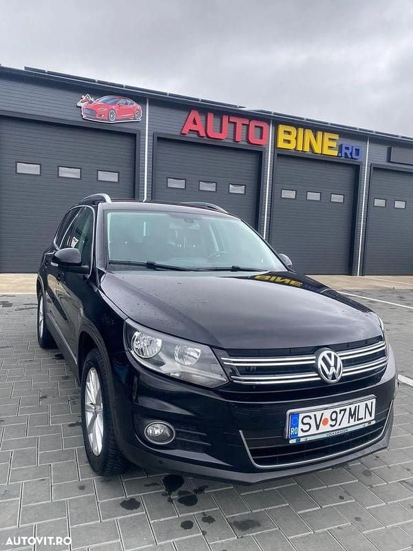 Culoarenegru Utilizat 2012 VW Tiguan Life SUV | 8.500 EUR (Preț bun) - Imagine 1/4
