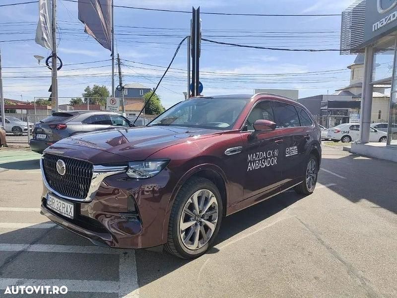 Culoarerosu Utilizat 2024 Mazda CX-80 Takumi-Line SUV | 52.500 EUR (Preț OK) - Imagine 1/4
