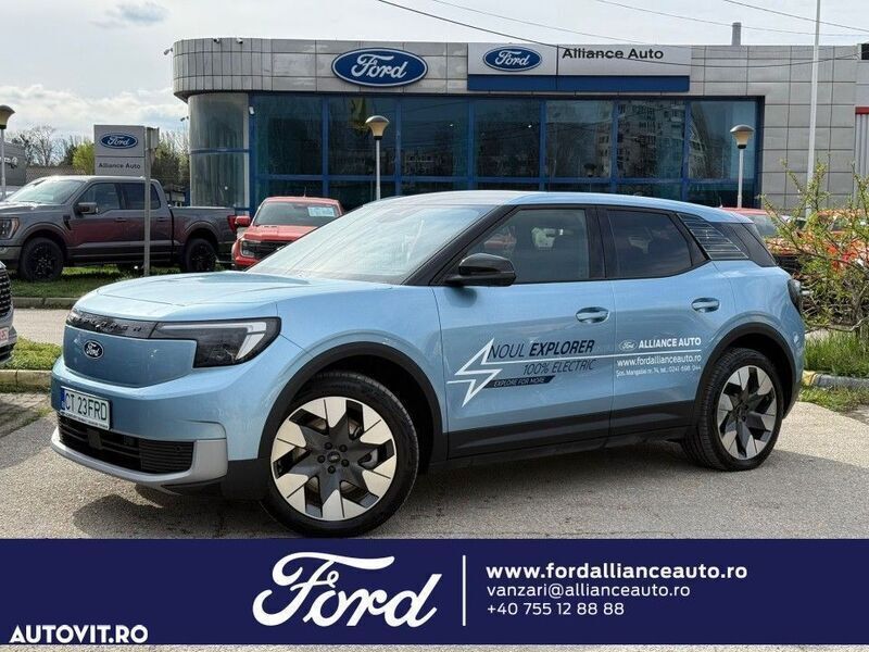 Gri Utilizat 2025 Ford Explorer Extended Range SUV | 44.637 EUR (Preț OK) - Imagine 1/4