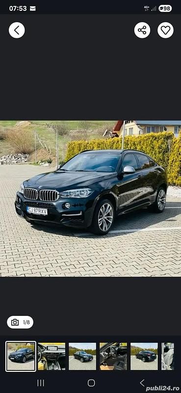 Second-hand BMW X6 M Sport 381 CP (280 kW) 2019 Negru SUV