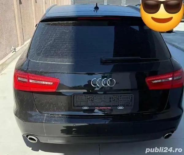 Negru Utilizat 2014 Audi A6 Break | 11.000 EUR (Preț OK) - Imagine 1/4