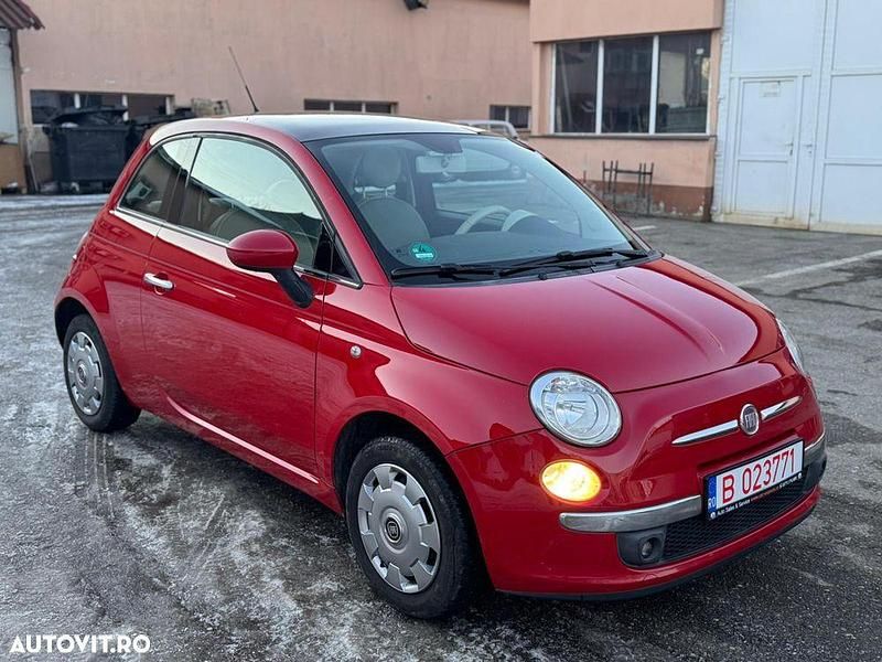 Second-hand Fiat 500 Lounge 69 CP (50 kW) 2010 Culoarerosu Hatchback