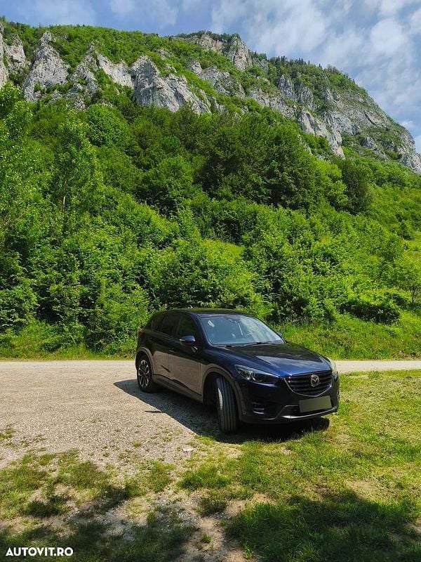 Culoarealbastru Utilizat 2016 Mazda CX-5 SUV | 10.000 EUR (Super Preț) - Imagine 1/4