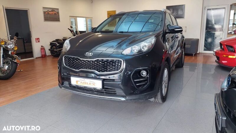 Negru Utilizat 2018 Kia Sportage Style SUV | 20.900 EUR (Puțin scump) - Imagine 1/4
