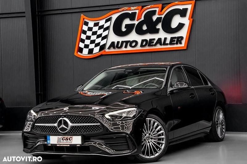 Culoarenegru Utilizat 2022 Mercedes C220 AMG line Berlinǎ | 37.000 EUR (Preț OK) - Imagine 1/4