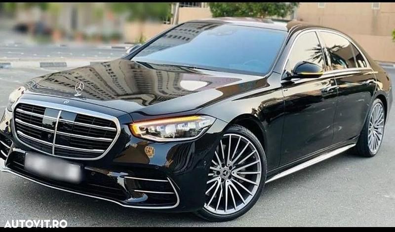 Culoarenegru Utilizat 2021 Mercedes S500 Berlinǎ | 88.000 EUR (Super Preț) - Imagine 1/4