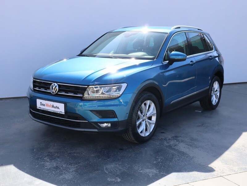 Albastru mediu normal Utilizat 2018 VW Tiguan Highline SUV | 22.900 EUR (Puțin scump) - Imagine 1/4
