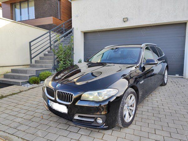 Negru Utilizat 2014 BMW 520 Break | 12.500 EUR (Preț bun) - Imagine 1/4