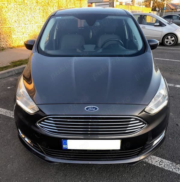 Gri Utilizat 2016 Ford C-MAX Titanium Monovolum | 7.190 EUR (Preț OK) - Imagine 1/4