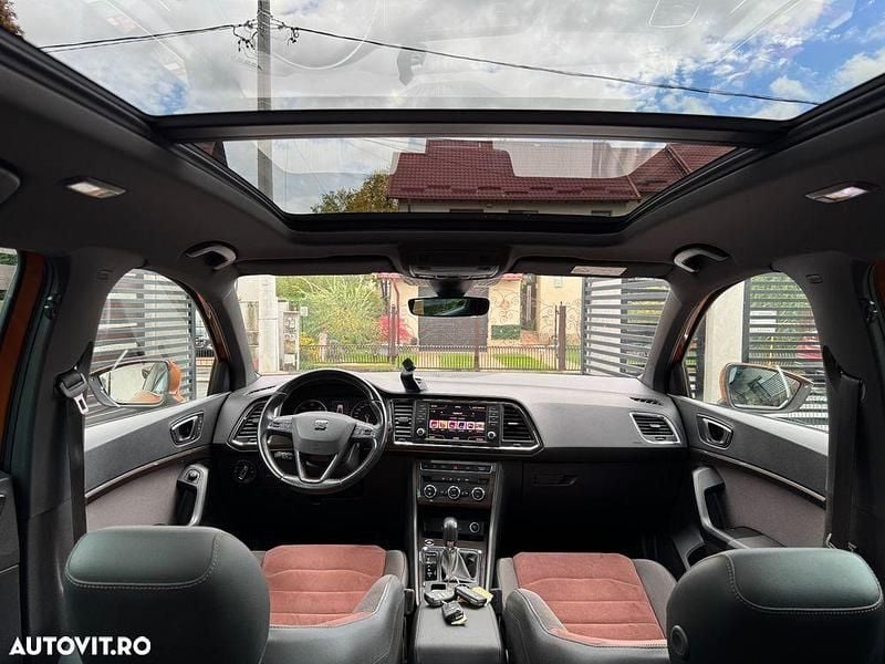 Second-hand Seat Ateca 4Drive 190 CP (139 kW) 2017 Culoareportocaliu SUV