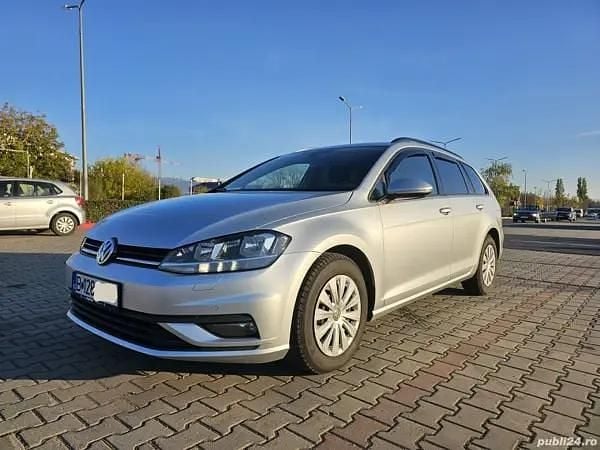 Gri Second-hand 2019 VW Golf VII Trendline Break | 10.450 EUR (Preț bun) - Imagine 1/4