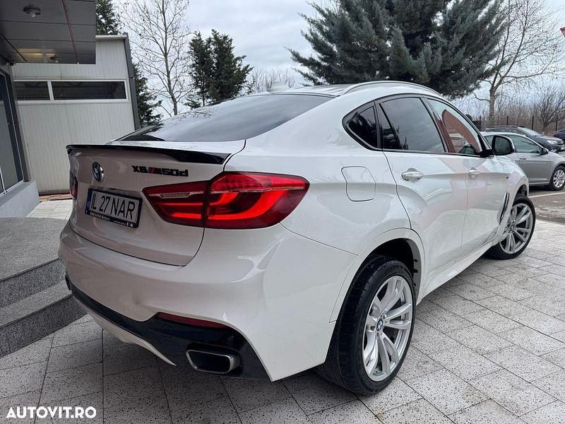 Second-hand BMW X6 258 CP (189 kW) 2015 Culoarealb SUV