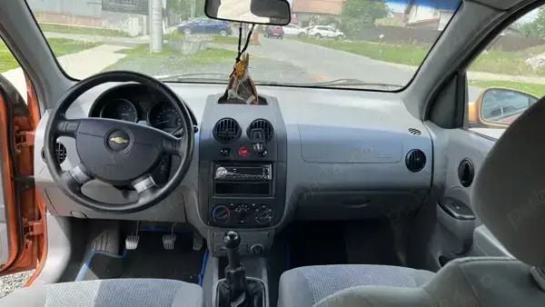 Portocaliu Utilizat 2005 Chevrolet Kalos Hatchback | 1.290 EUR - Imagine 1/4